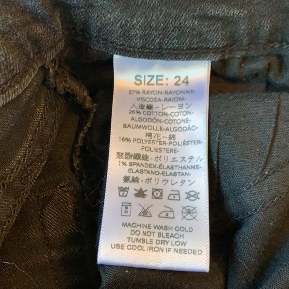 Free People High-Rise Ankle Skinny Jeans Size  24 - Picture 4 of 9